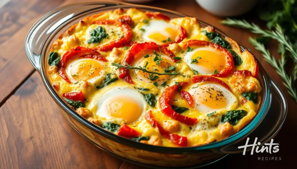 egg strata recipe