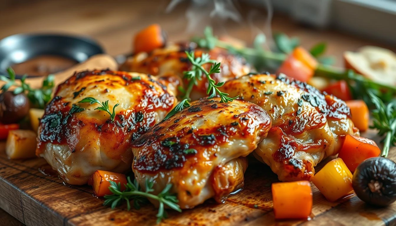 baked chicken thighs