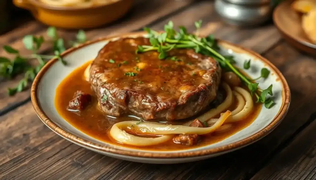 brown gravy swiss steak