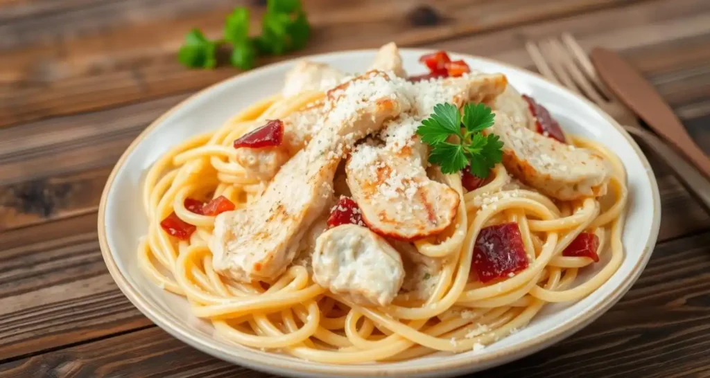 chicken carbonara