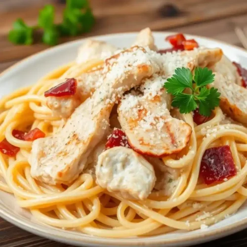 chicken carbonara