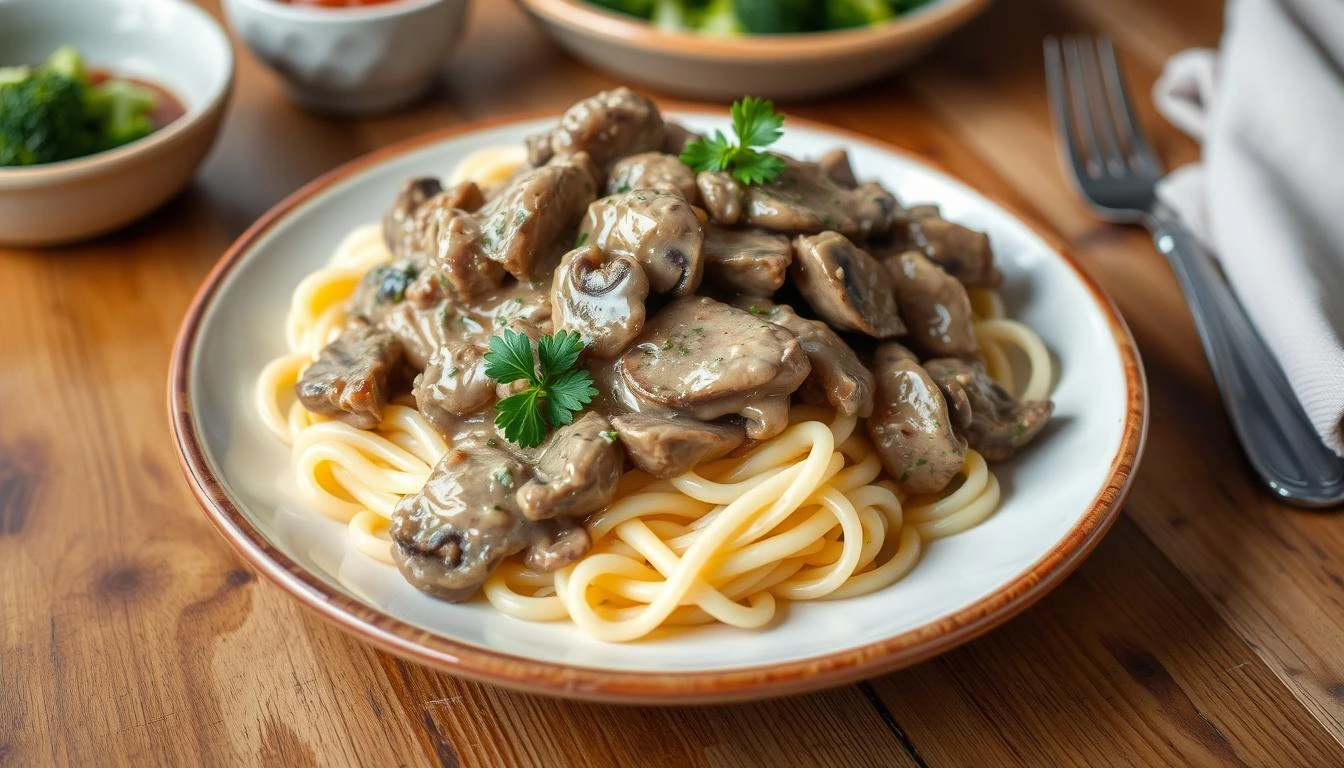 steak stroganoff recipe