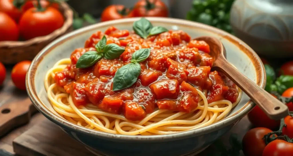 simple tomato pasta sauce